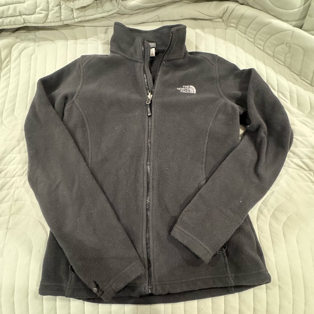 The North Face Charcoal Full-Zip Jacket